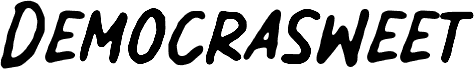 Preview of the Democrasweet Smooth Demo Versio font