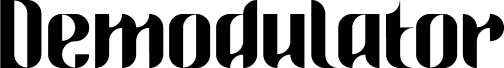 Demodulator-Regular