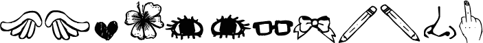 Preview of the Denne | Pretty Shit font