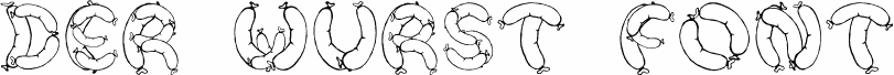 Der Wurst Font