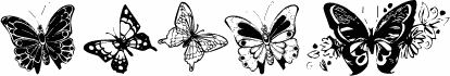 Destiny's Butterfly Dingbats