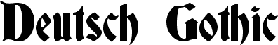 Deutsch Gothic