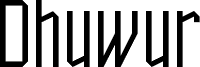 Dhuwur Regular