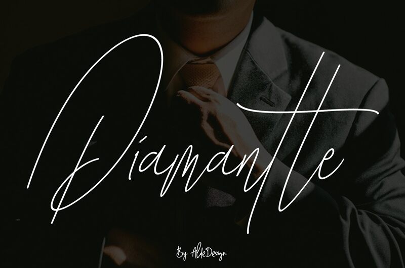 Diamante Signature Fonte