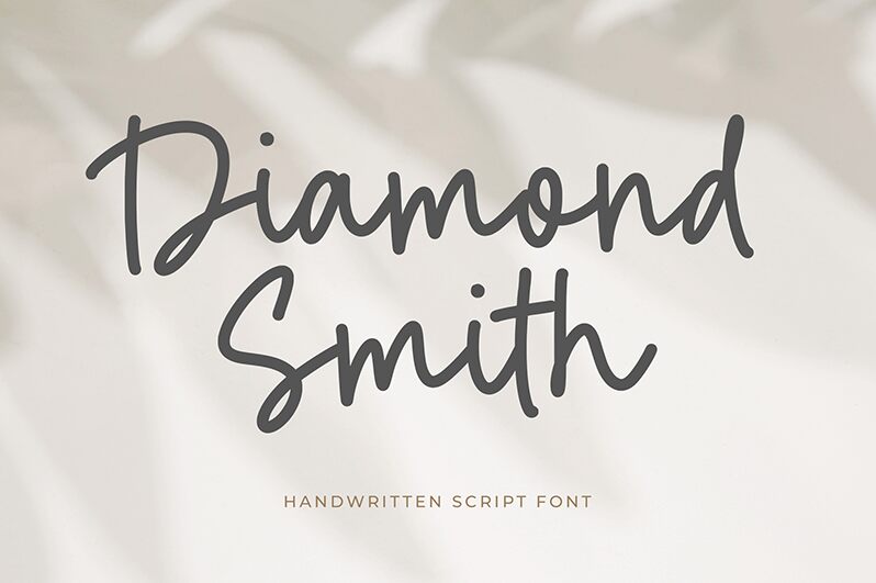 Diamond Smith Fonte