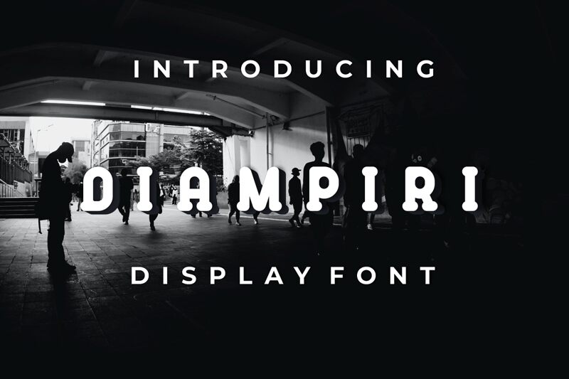 DIAMPIRI Schriftart