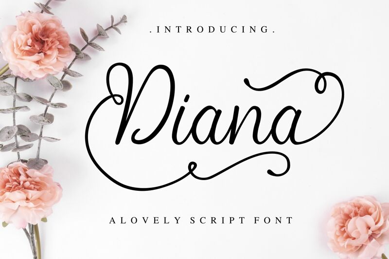 Diana_Script Fonte