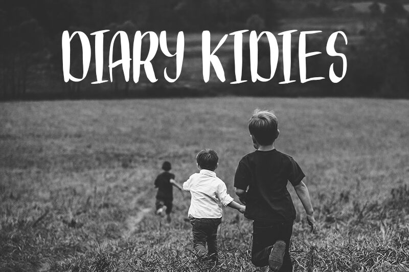 DIARY KIDIES Schriftart