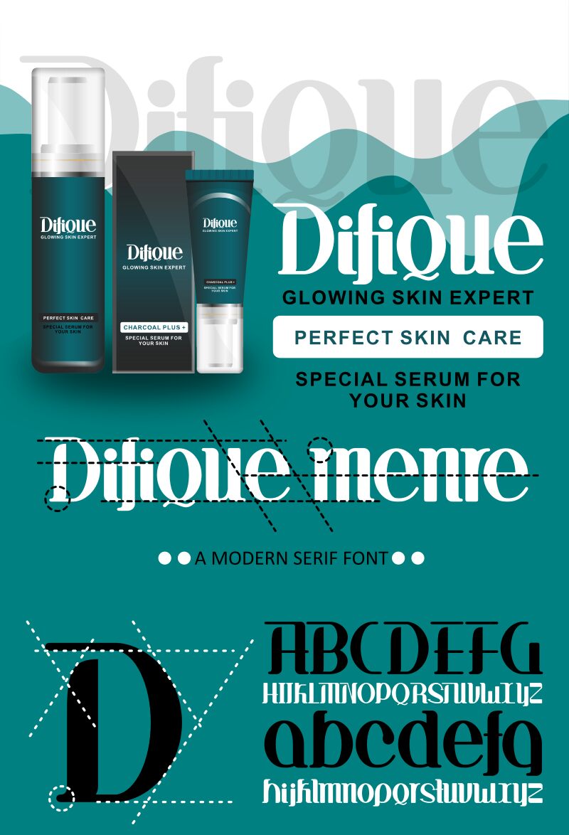 Difique menre Czcionka