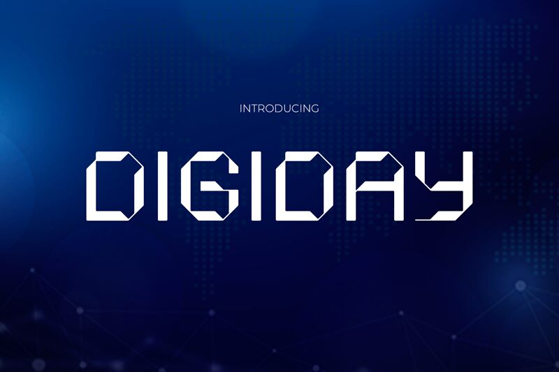 DIGIDAY Шрифт
