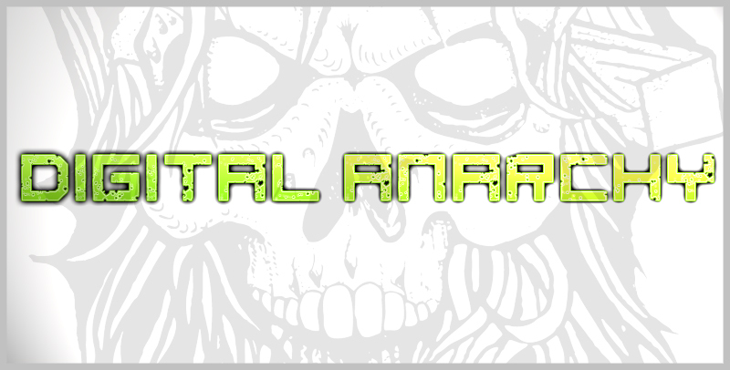 digital anarchy Czcionka