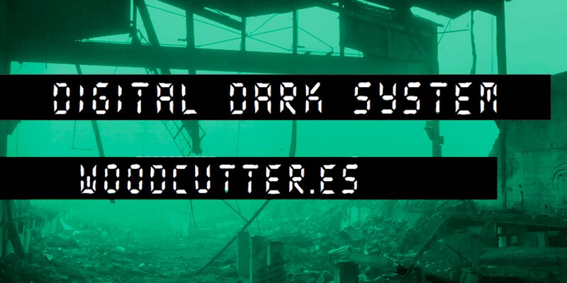 digital dark system Carattere