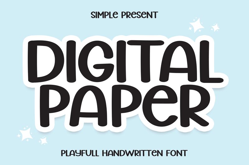 Digital Paper Fonte