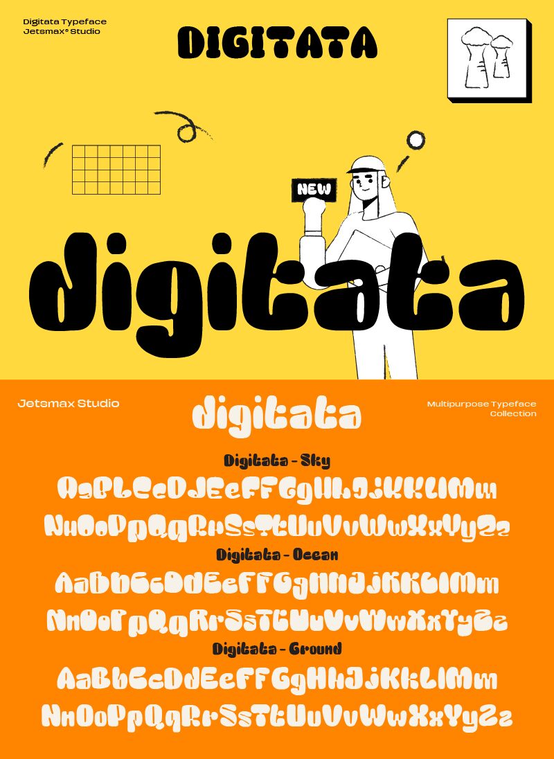Digitata Font