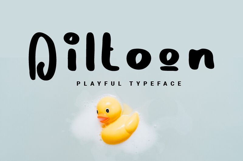 Diltoon Schriftart