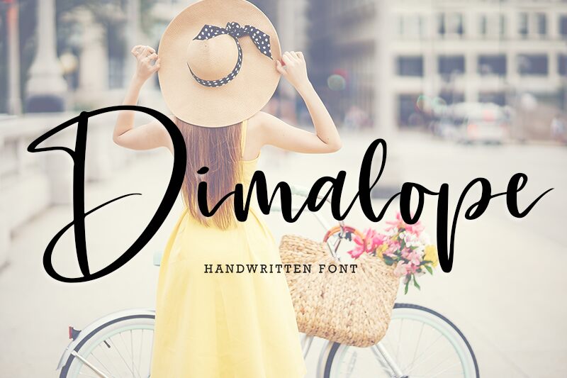 Dimalope Schriftart