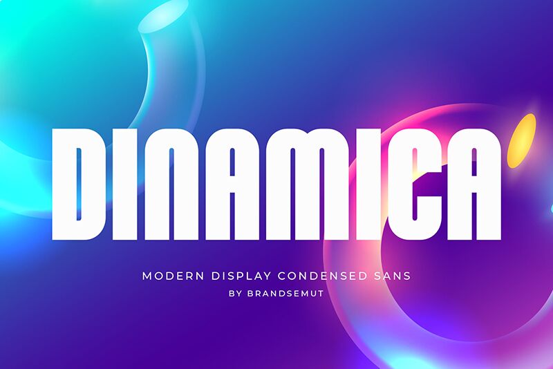 Dinamica Schriftart