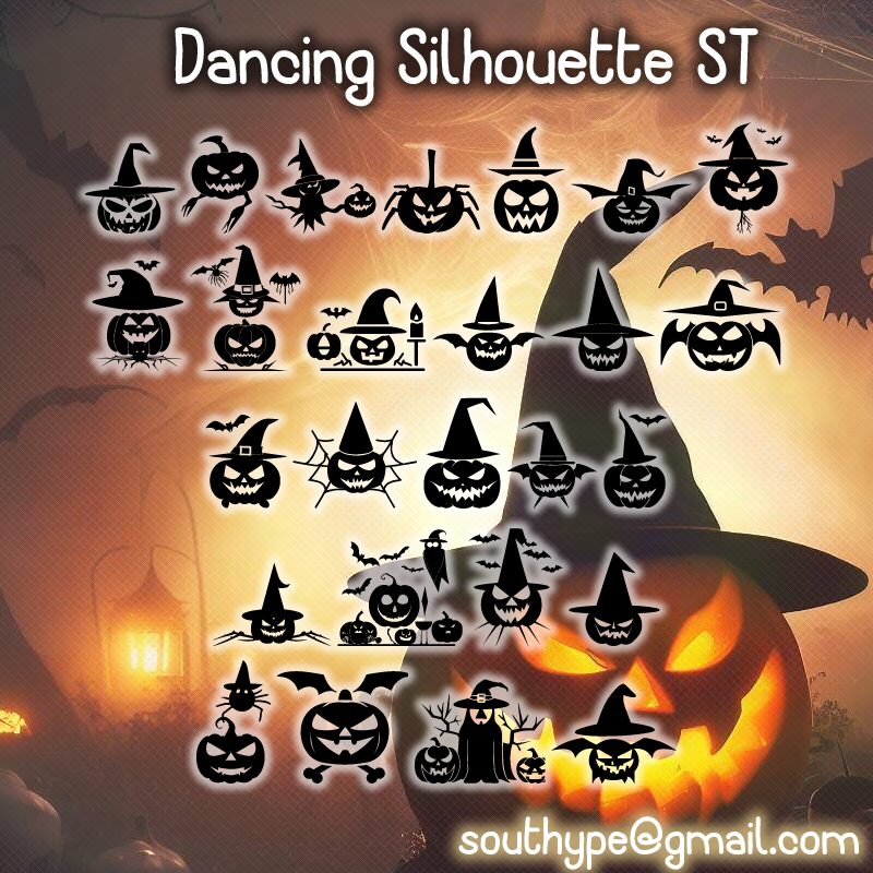 Ding of Halloween ST Czcionka