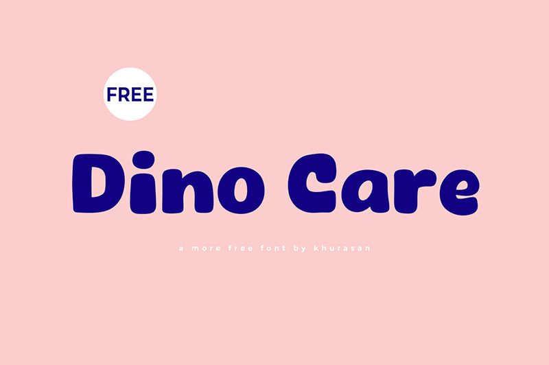 Dino Care Schriftart