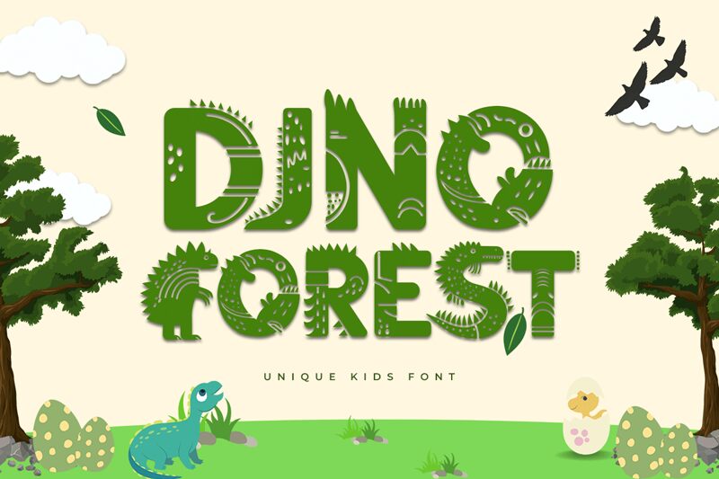 Dino Forest Carattere