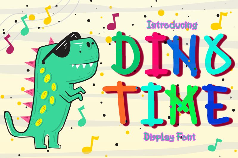 Dino Time Carattere