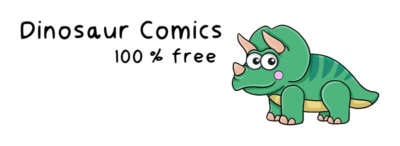 Dinosaur Comics Schriftart