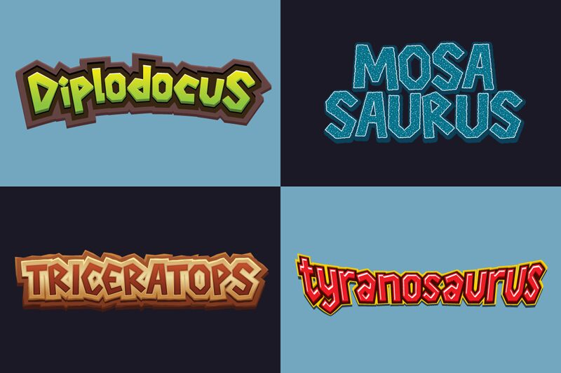Dinotype Schriftart