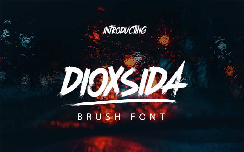 Dioxsida Schriftart