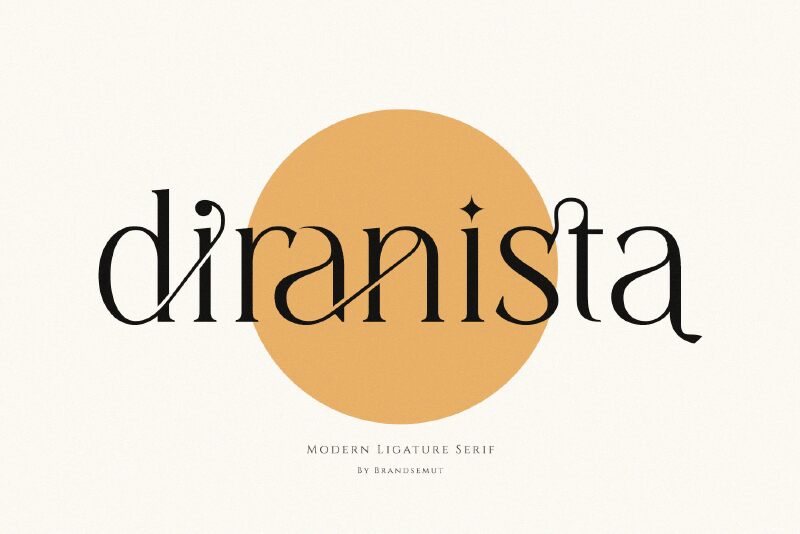 Diranista Schriftart