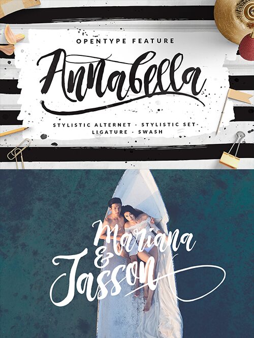 Rising Brush Schriftart