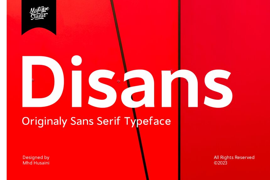 Disans Schriftart