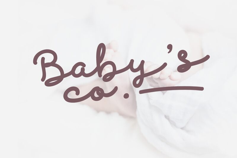 Discobaby Schriftart