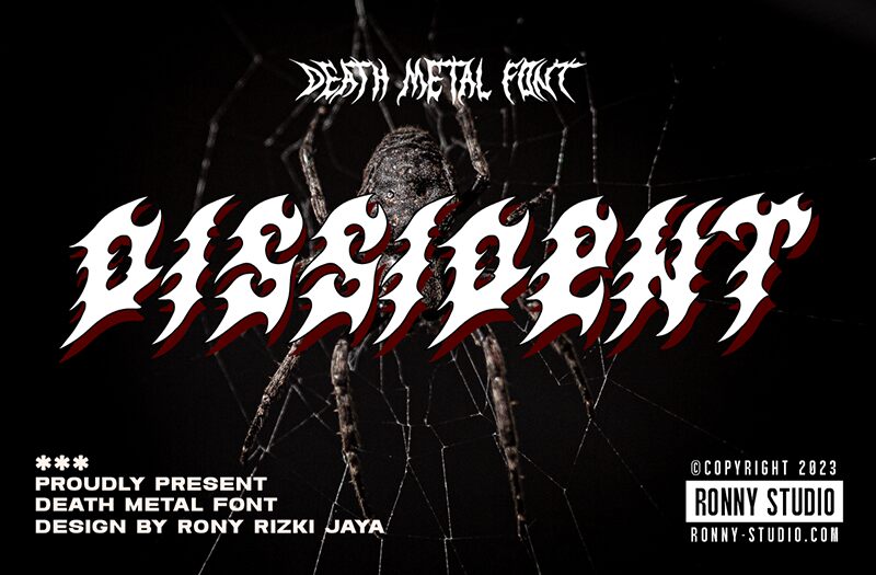 Dissident Czcionka