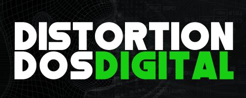 Distortion Dos Digital Czcionka