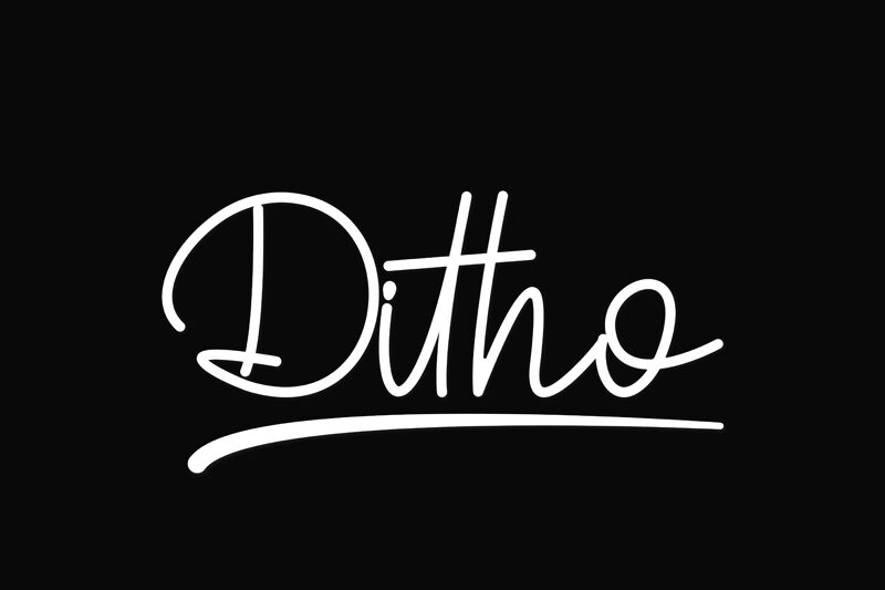 Ditho Schriftart