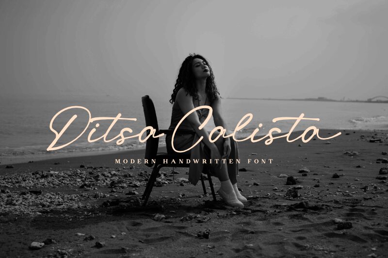 Ditsa Calista Schriftart