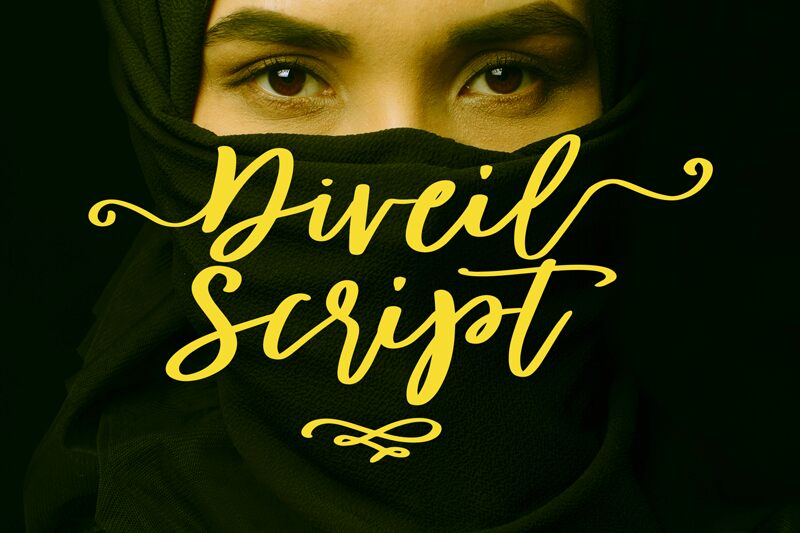Diveil Script Schriftart