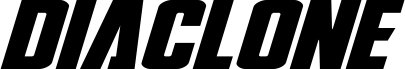 DiaCloneWide Italic