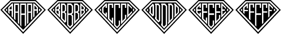 Diamond Monogram Regular