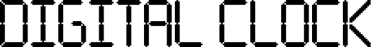 Digital Clock Regular