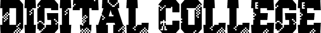 Preview of the Digital College font
