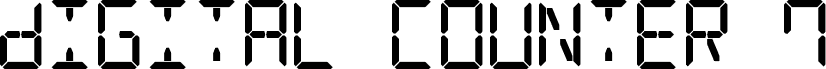 Digital Counter 7