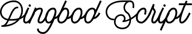 Dingbod Script FREE