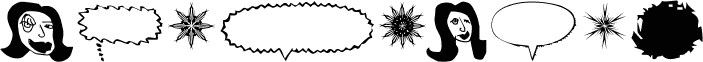 Preview of the DingoBatz font
