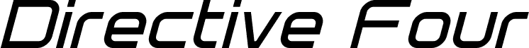 Directive Four Italic