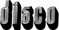 Preview of the disco 3 fenotype font