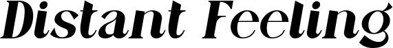 Distant Feeling Italic