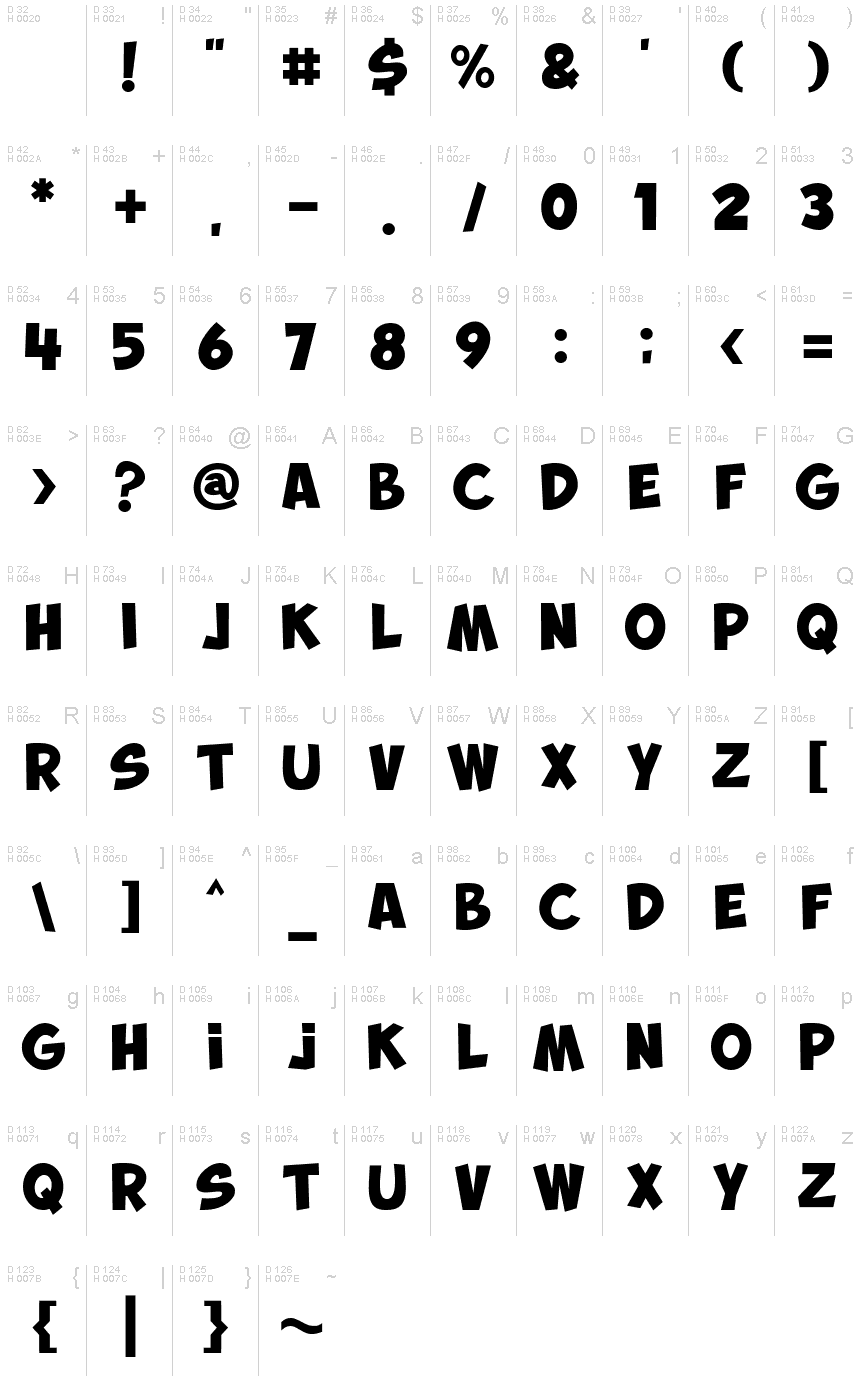 DINO STAR DEMO font