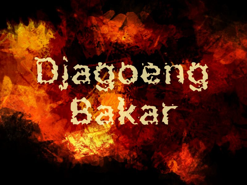 d Djagoeng Bakar Czcionka