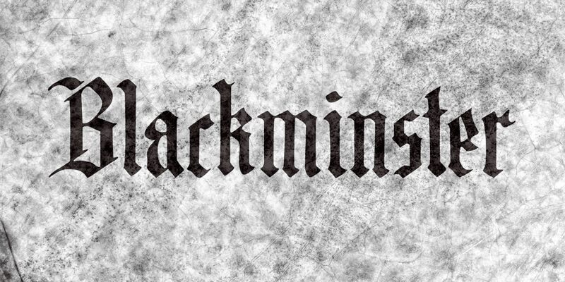 DK Blackminster Schriftart